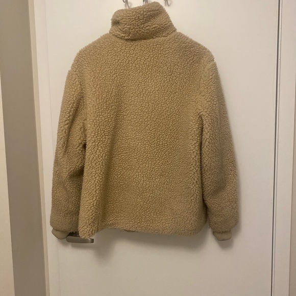 Neutral LOGG Teddy coat - Picture 2 of 2